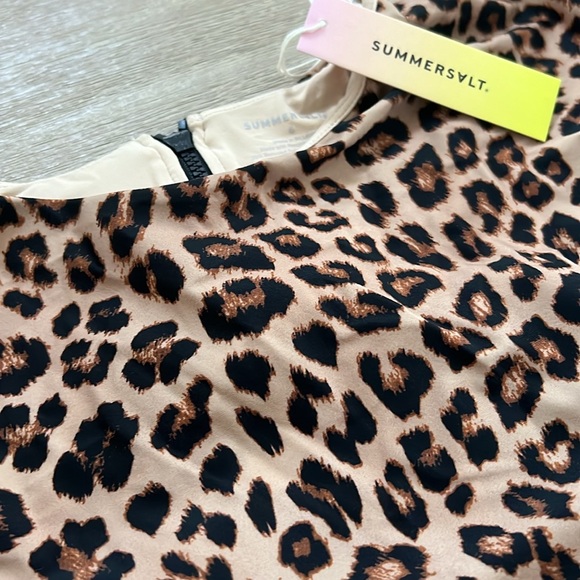 Summersalt the surf leopard Leo one piece swimsuit 6 - Picture 2 of 8